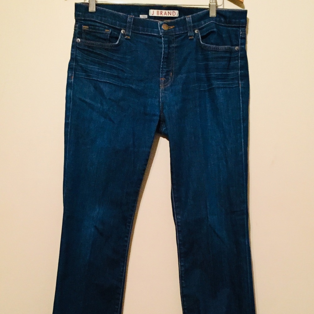 J BRAND Mid rise Straight Leg Jeans π Sz 31 - Picture 2 of 8